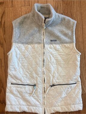 Tecnica Women’s Ski Vest Alpine Sherpa S/M ivory gray